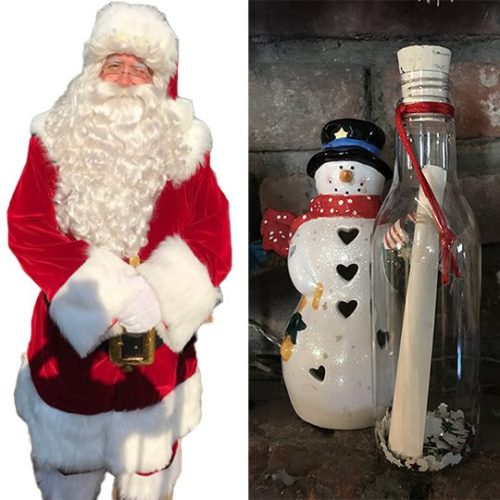 Letter From Santa in a Bottle